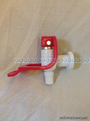 Кран для кулера воды HotFrost V116 (red) 0778 фото