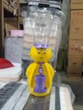 Детский кулер для воды Человечек жёлтый с фиолетовым 2736 фото