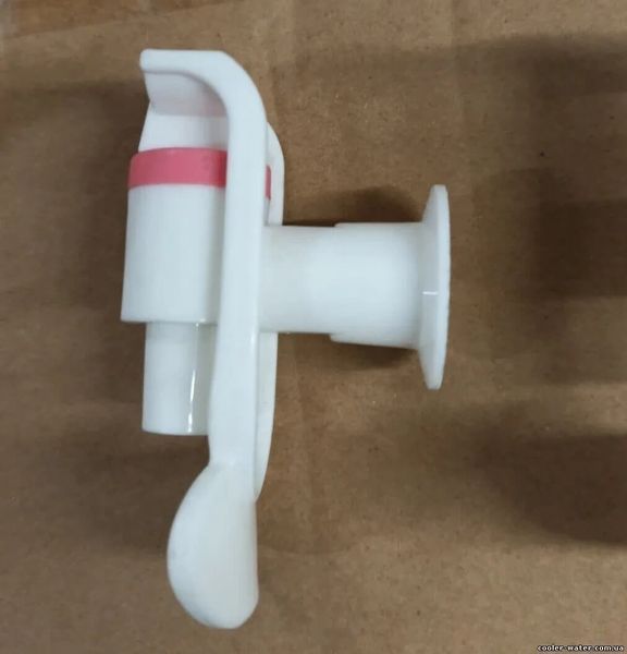 Tap for cooler with internal thread mug push