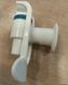Tap for cooler with internal thread mug push