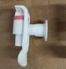 Tap for cooler with internal thread mug push