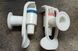 Tap for cooler with internal thread mug push