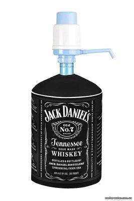Чехол под помпу для бутыли - Jack Daniels черный