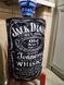 Pump Case for Bottle - Jack Daniels Black