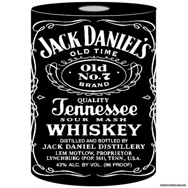 Чехол под помпу для бутыли - Jack Daniels черный 2591 фото