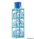 Wooden stand for 3 bottles Turquoise
