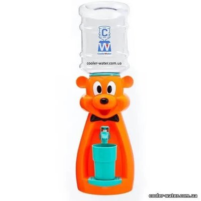 Детский кулер для воды Фунтик Мишка оранжевый 2215 фото