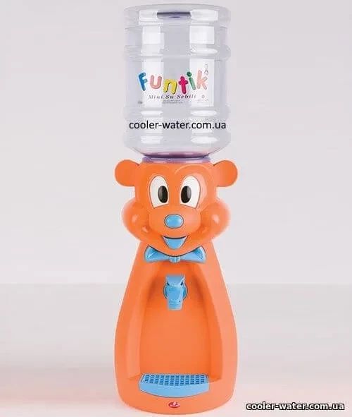 Детский кулер для воды Фунтик Мишка оранжевый 2215 фото