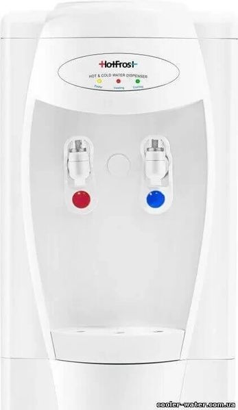 Hotfrost/Qidi V208 water cooler tap pair (hot/cold). White