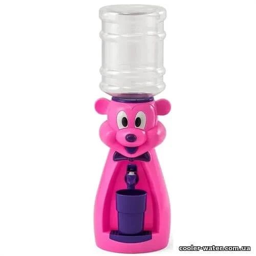 Детский кулер для воды Фунтик Мишка розовый 2216 фото