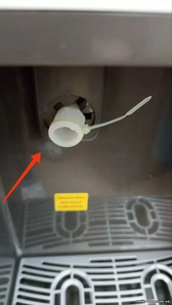 Hot water tap for cooler HotFrost V115, V840, V1133