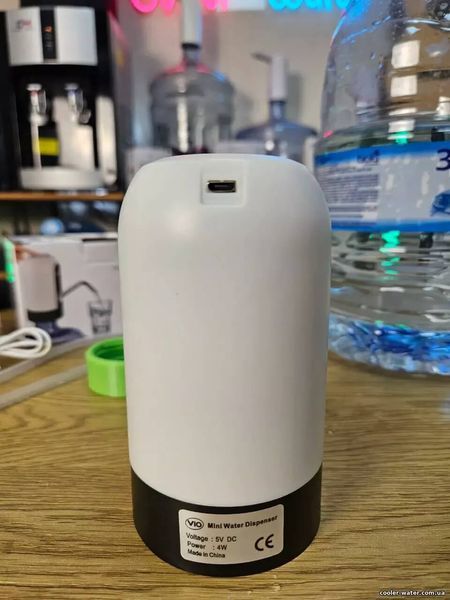 Помпа акумуляторна для баклажки 5-6л ViO E7 Plus 3152 фото