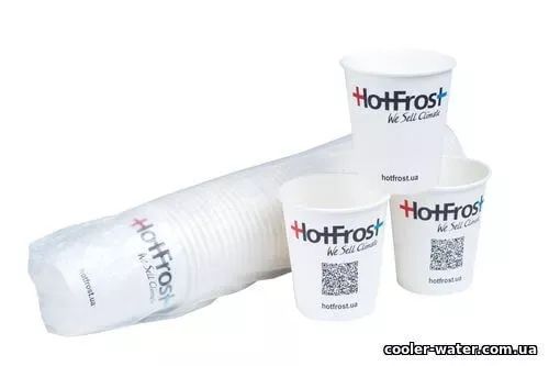 Стаканчики бумажные HotFrost 218 мл 50 шт 0443 фото