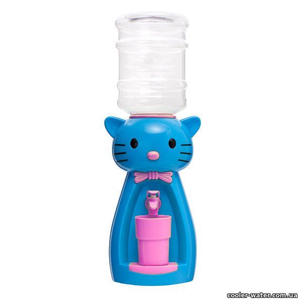 Детский кулер для воды Фунтик Котик голубой 2219 фото