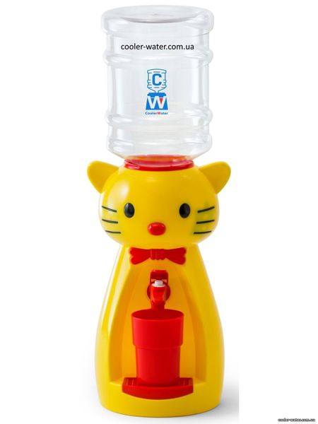 Детский кулер для воды Фунтик Котик желтый