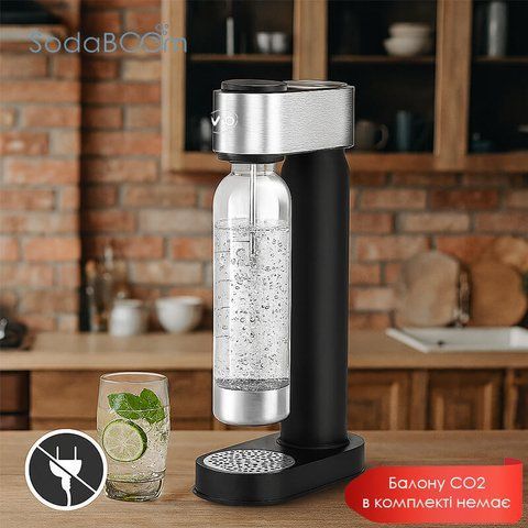 Water Soda Maker with Reusable Bottle ViO SodaBoom SB-179