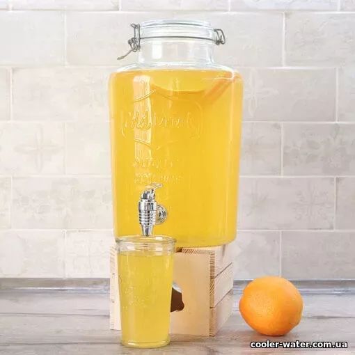 Лимонадник Cold Drink 7.6л с пластиковым краном 2886 фото