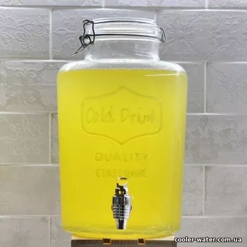 Лимонадник Cold Drink 7.6л с пластиковым краном 2886 фото