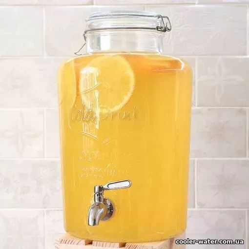Лимонадник Cold Drink 7.6л с краном из нержавейки 2887 фото
