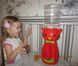 Детский кулер для воды Фунтик Котик красный