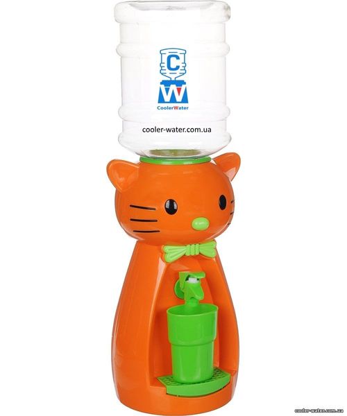 Детский кулер для воды Фунтик Котик оранжевый 2222 фото
