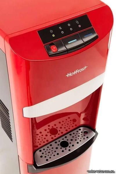 Кран кнопка на кулер HotFrost 45A Red, V127 Red 2783 фото