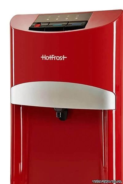 Кран кнопка на кулер HotFrost 45A Red, V127 Red 2783 фото