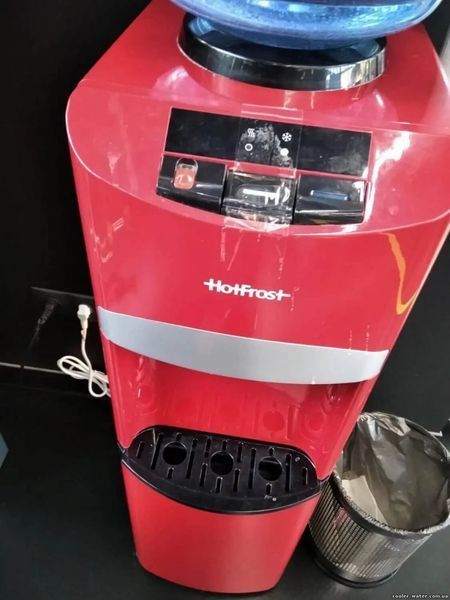 Кран кнопка на кулер HotFrost 45A Red, V127 Red 2783 фото