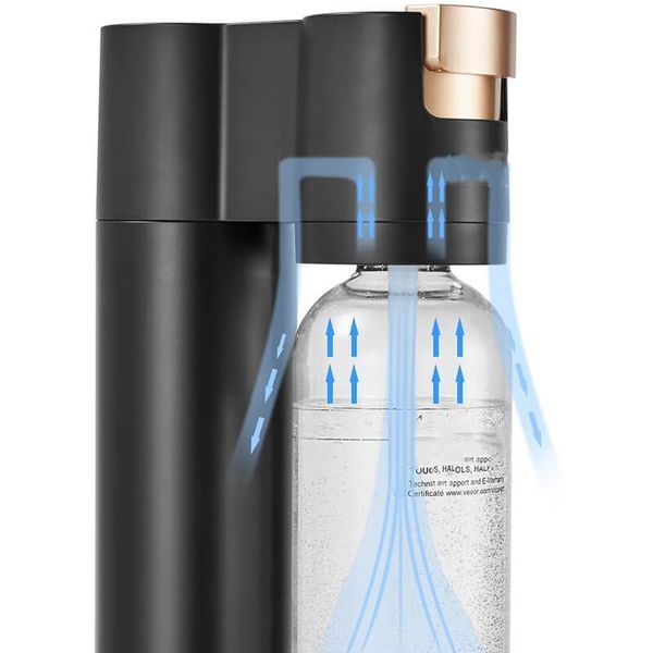 ViO SodaBoom SB-192, Бутылка 1 л для систем газирования воды, ПЭТ, сменная, многоразовая 3159 фото