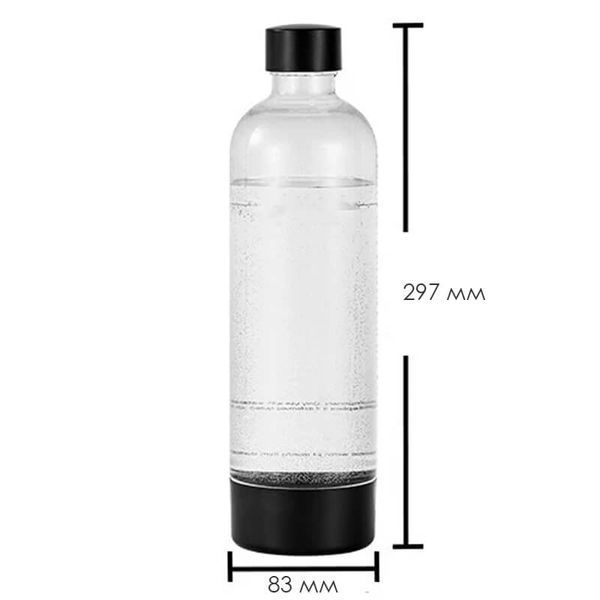 ViO SodaBoom SB-192, Бутылка 1 л для систем газирования воды, ПЭТ, сменная, многоразовая 3159 фото
