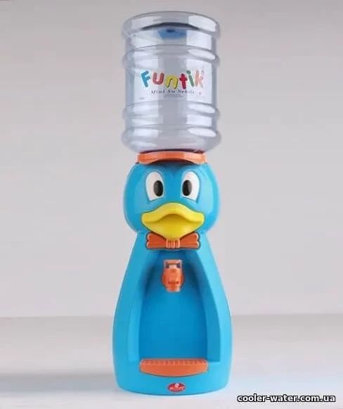 Детский кулер для воды Фунтик Утка голубой