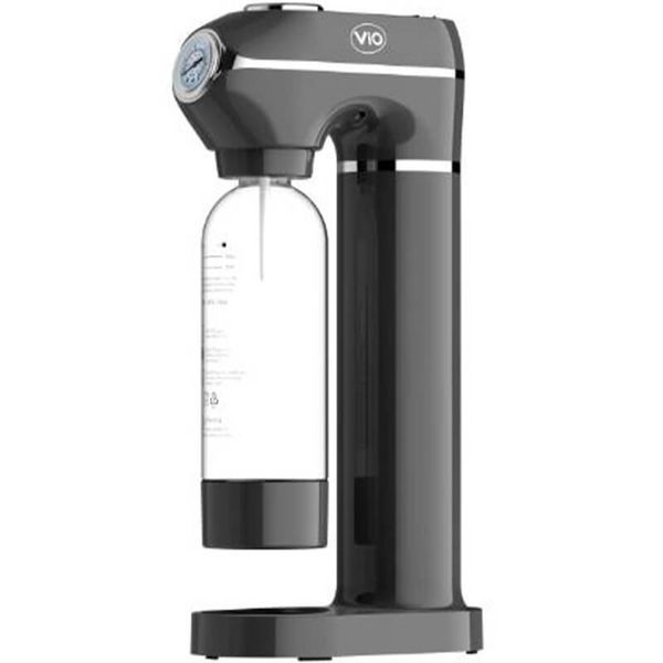 Сифон для газування води з манометром ViO SodaBoom SD-7006 grey 3161 фото