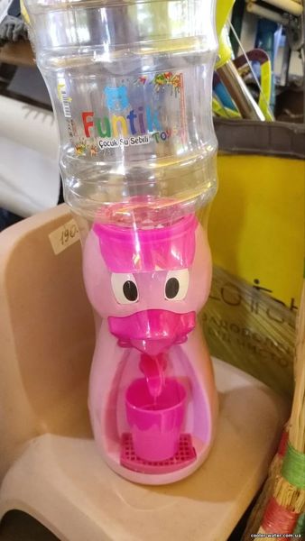 Детский кулер для воды Фунтик Утка розовый 2231 фото