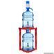 Wooden stand for 2 bottles, corner, Cherry