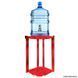 Wooden stand for 2 bottles, corner, Cherry