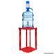Wooden stand for 2 bottles, corner, Cherry
