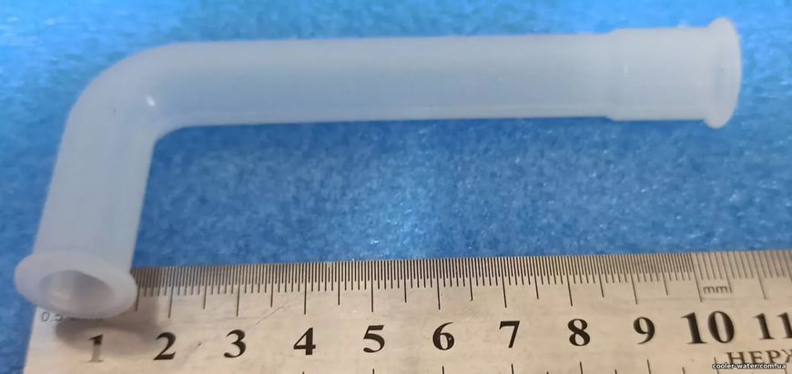 Silicone angular cooler tube 3.5-11 cm No. 3