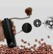 Manual coffee grinder with steel millstones and adjustable grinding degree ViO CM-02H, black