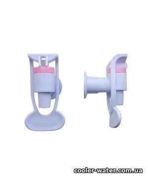 Hot water tap for water cooler with internal thread Ecotronic H1 White