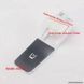 Set of taps (hot + cold) for water cooler Clover WD-1004T/S
