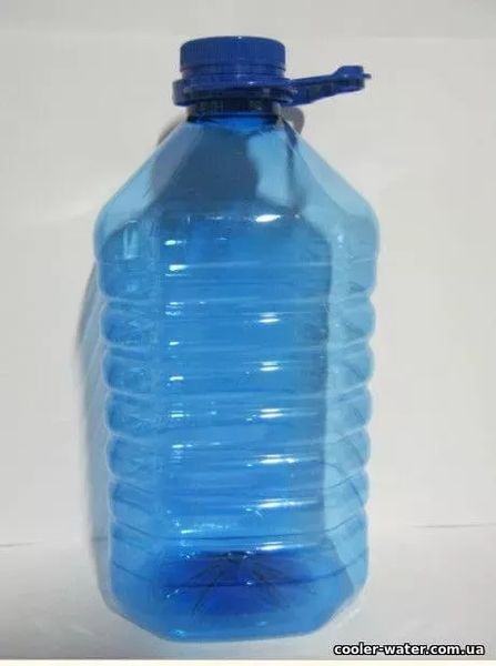 Бутыль для воды ПЭТ 3 л с ручкой и крышкой