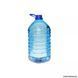 Water bottle PET  3 l with handle and lid