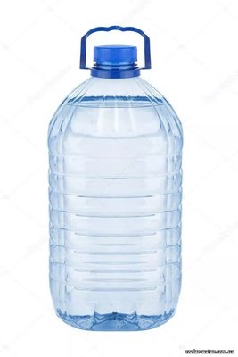 Бутыль для воды ПЭТ 6 л с ручкой и крышкой 1422 фото