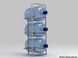 Metal stand for 3 bottles SVP-3