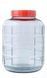 Wine bottle 17.5 l glass