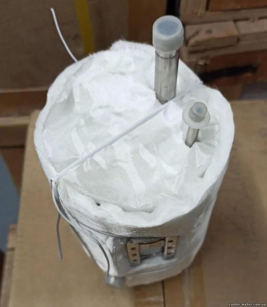 Hot water tank of the Midea HotFrost Cooper&Hunter EcoTronic cooler