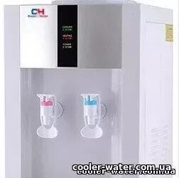 Set of taps (hot + cold) for water cooler with external thread