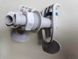 Set of taps (hot + cold) for water cooler with external thread