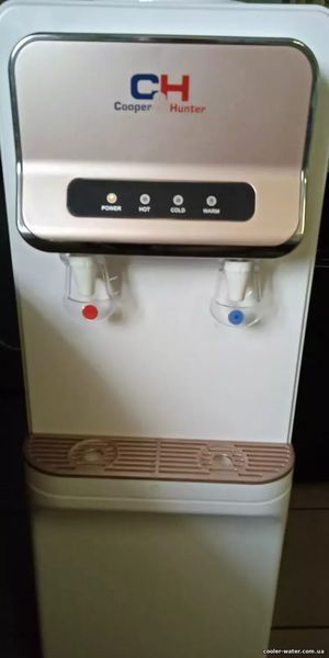 Set of taps (hot + cold) for water cooler with internal thread