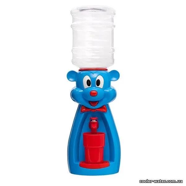 Детский кулер для воды Фунтик Мишка голубой